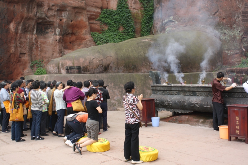 The Grand Buddha, Leshan, Szechuan Province