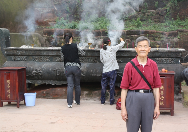 The Grand Buddha, Leshan, Szechuan Province