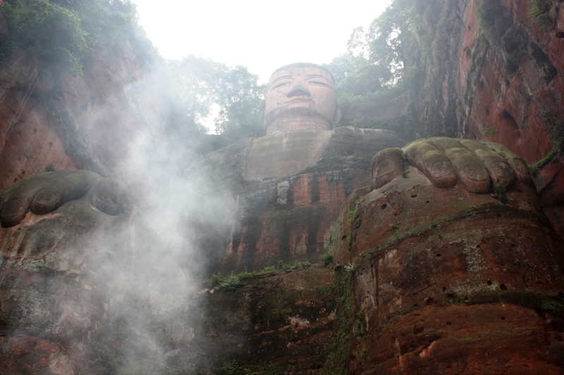 The Grand Buddha, Leshan, Szechuan Province