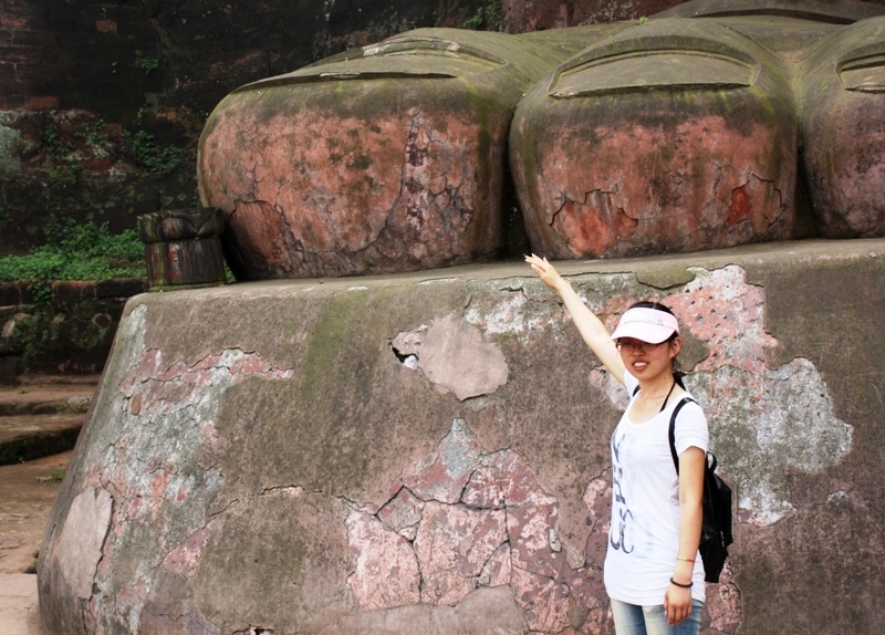 The Grand Buddha, Leshan, Szechuan Province