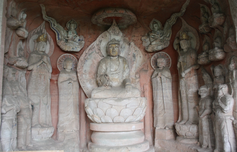 The North Hill, Dazu Rock Carvings, Sichuan Province