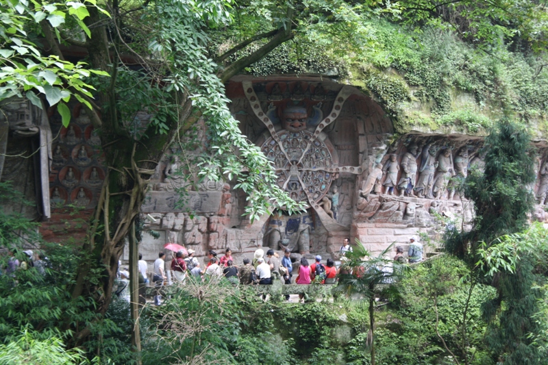 Treasured Summit Hill, Dazu Rock Carvings, Sichuan Province