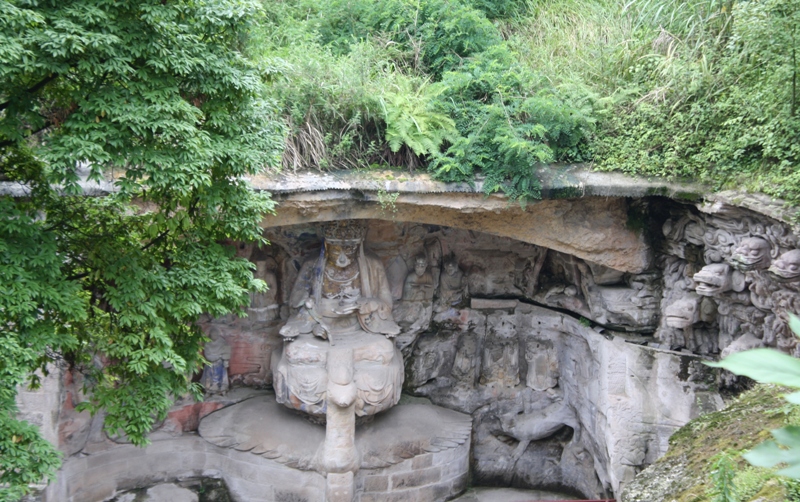 Treasured Summit Hill, Dazu Rock Carvings, Sichuan Province