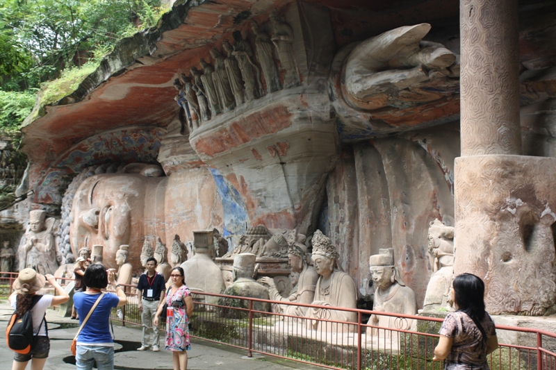 Treasured Summit Hill, Dazu Rock Carvings, Sichuan Province