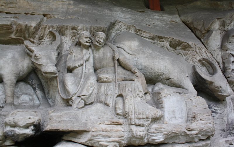 Treasured Summit Hill, Dazu Rock Carvings, Sichuan Province