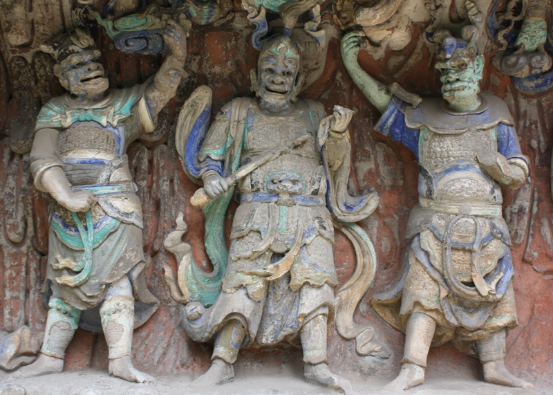 Treasured Summit Hill, Dazu Rock Carvings, Sichuan Province
