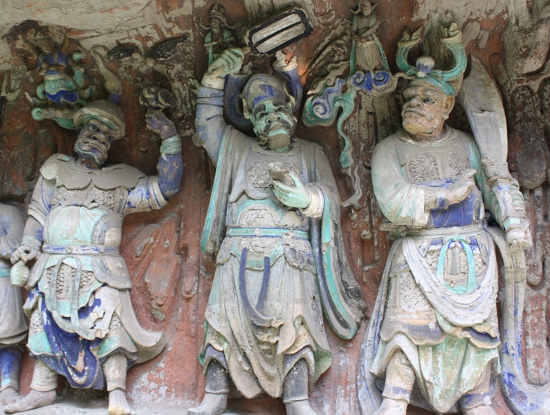 Treasured Summit Hill, Dazu Rock Carvings, Sichuan Province