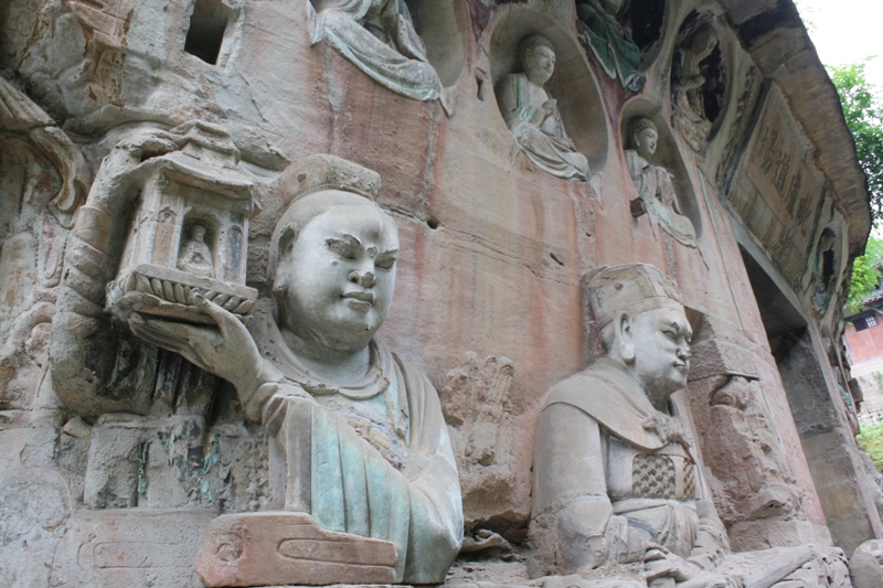 Treasured Summit Hill, Dazu Rock Carvings, Sichuan Province