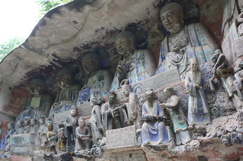 Treasured Summit Hill, Dazu Rock Carvings, Sichuan Province