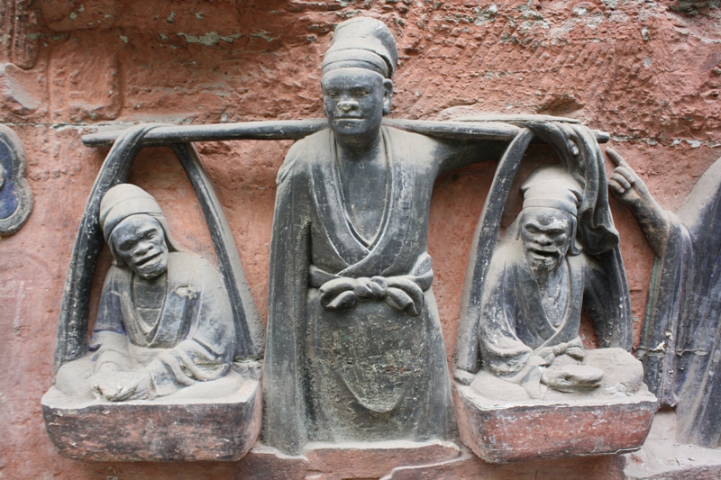 Treasured Summit Hill, Dazu Rock Carvings, Sichuan Province