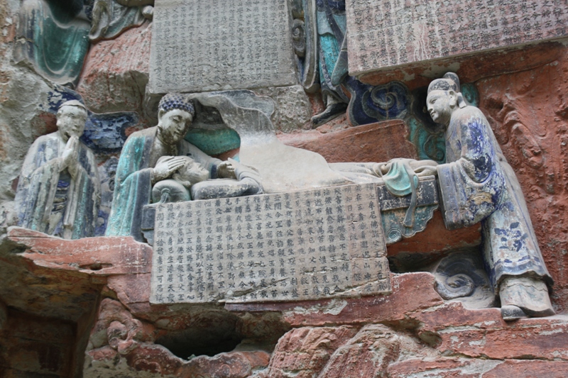 Treasured Summit Hill, Dazu Rock Carvings, Sichuan Province