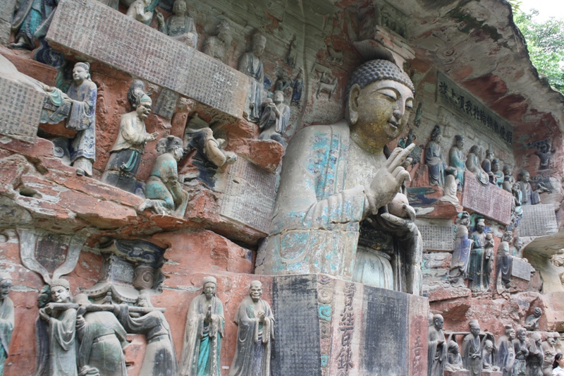 Treasured Summit Hill, Dazu Rock Carvings, Sichuan Province