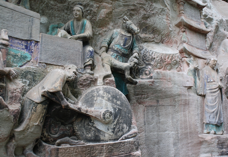 Treasured Summit Hill, Dazu Rock Carvings, Sichuan Province