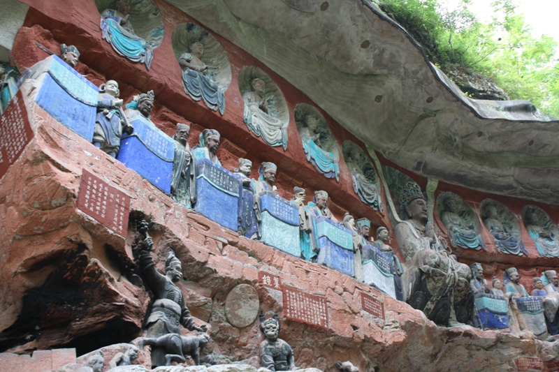 Treasured Summit Hill, Dazu Rock Carvings, Sichuan Province
