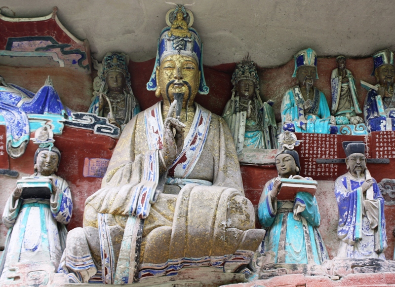 Treasured Summit Hill, Dazu Rock Carvings, Sichuan Province