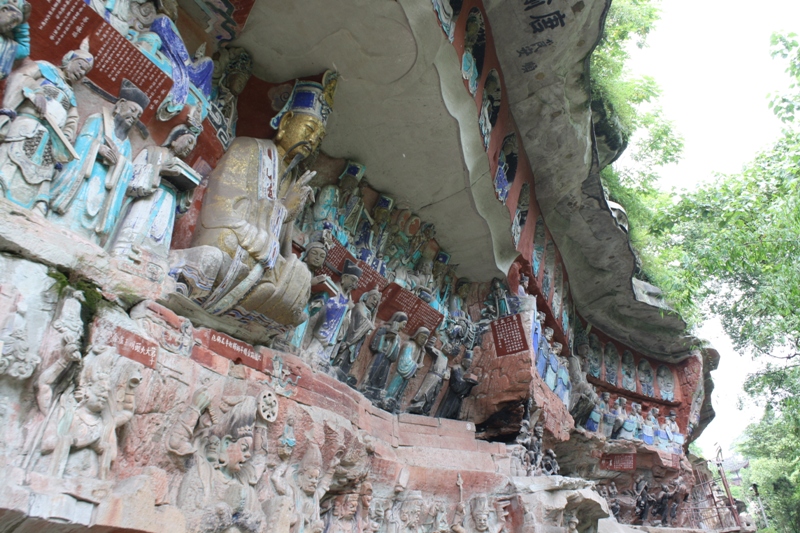 Treasured Summit Hill, Dazu Rock Carvings, Sichuan Province