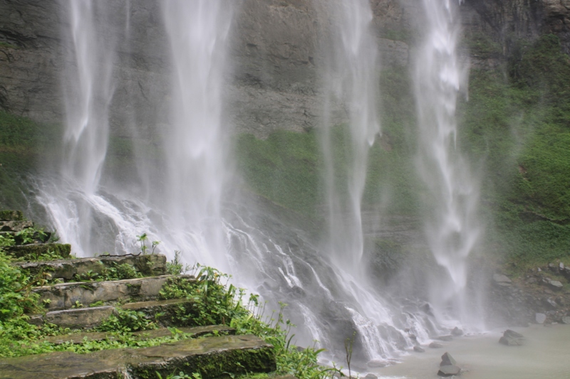 Flowing Voile Waterfall, Dehang, Hunan Province