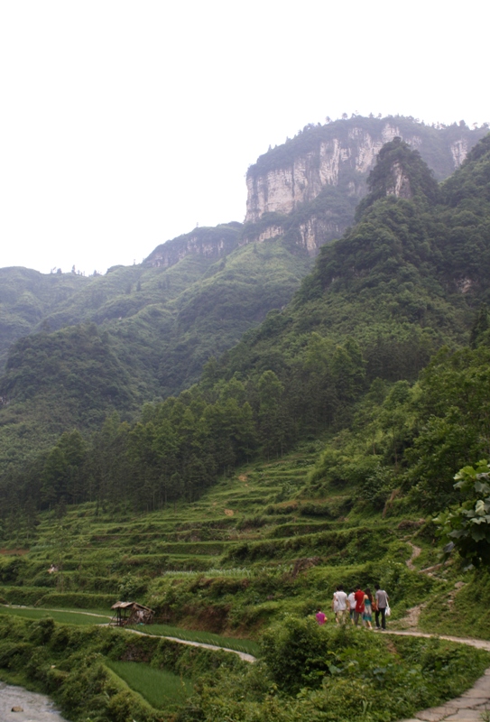 Jiulongxi Jingqu Scenic Area, Dehang, Hunan Province