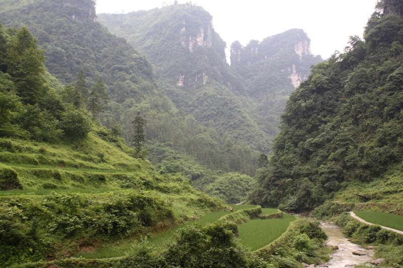 Jiulongxi Jingqu Scenic Area, Dehang, Hunan Province