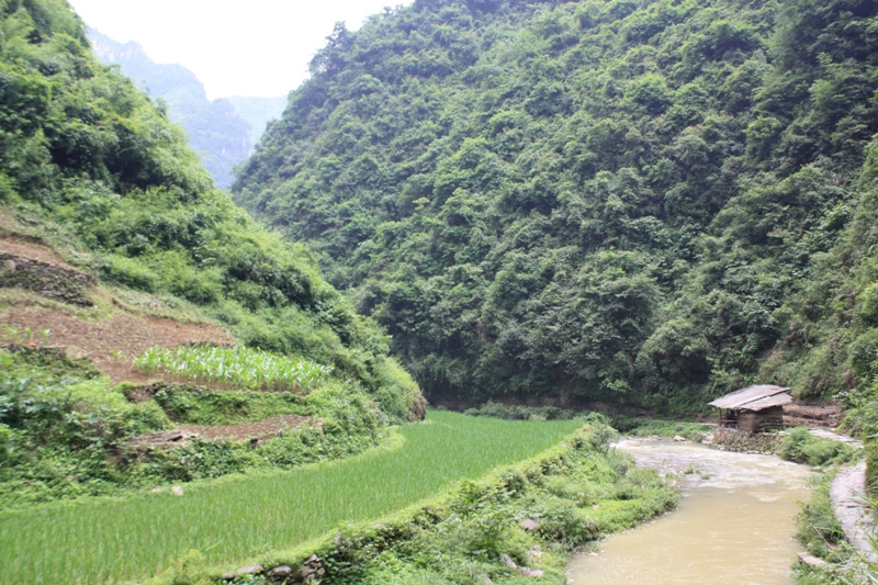 Jiulongxi Jingqu Scenic Area, Dehang, Hunan Province