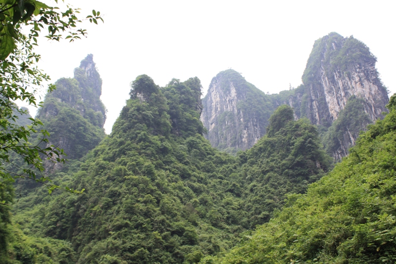 Jiulongxi Jingqu Scenic Area, Dehang, Hunan Province