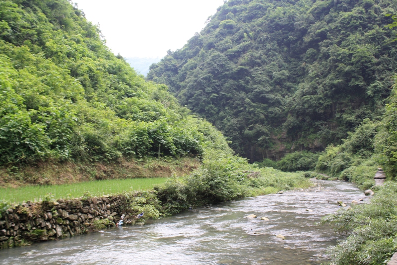 Jiulongxi Jingqu Scenic Area, Dehang, Hunan Province