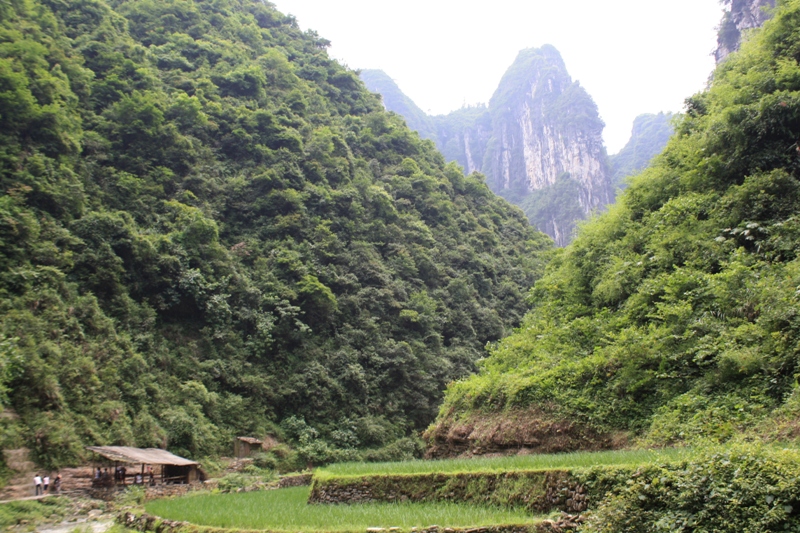 Jiulongxi Jingqu Scenic Area, Dehang, Hunan Province