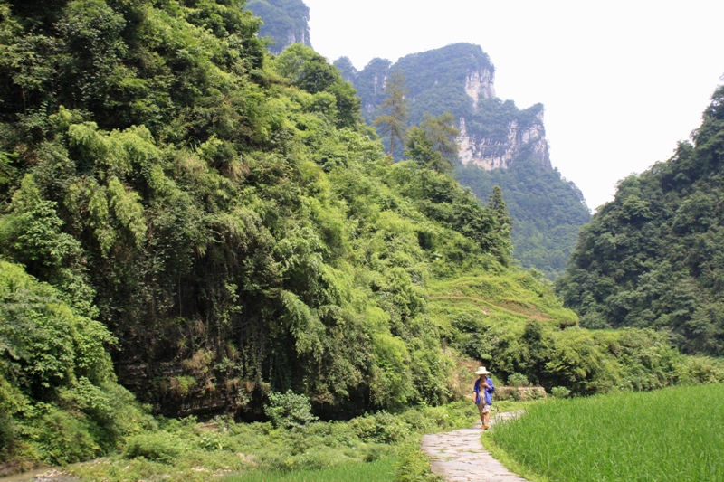 Jiulongxi Jingqu Scenic Area, Dehang, Hunan Province