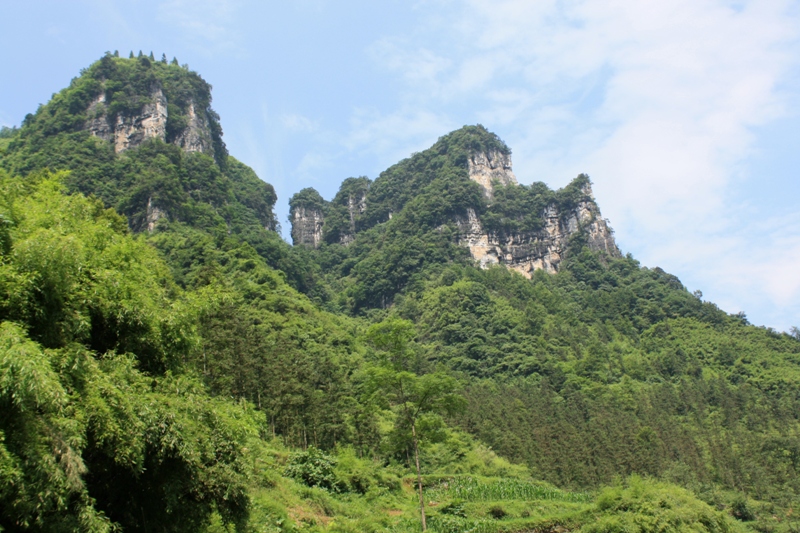 Jiulongxi Jingqu Scenic Area, Dehang, Hunan Province