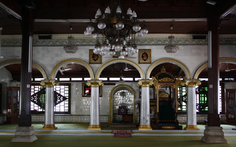 Kampung Kling Mosque, Melaka, Malaysia