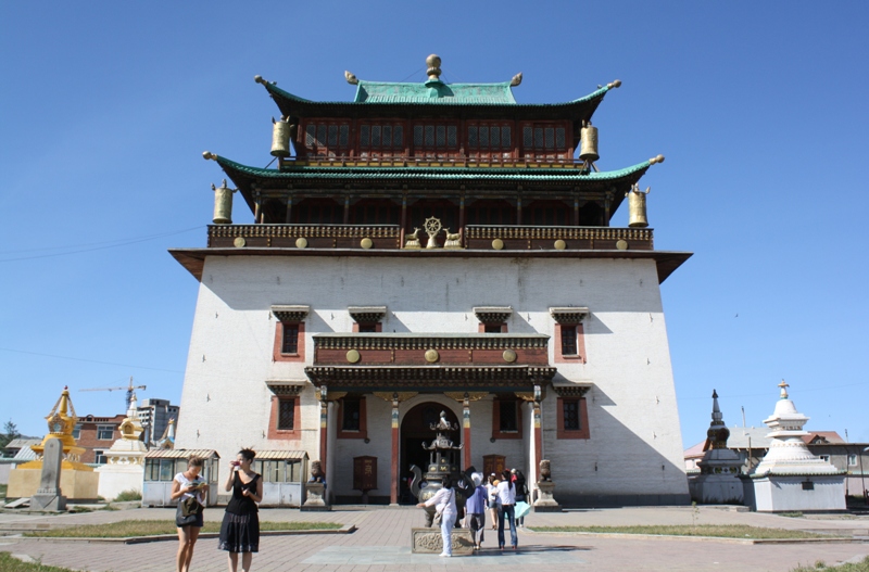 Gandan Monastery, Ulaan Baatar, Mongolia