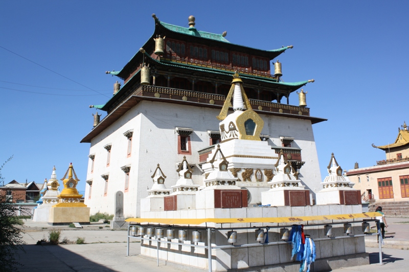 Gandan Monastery, Ulaan Baatar, Mongolia