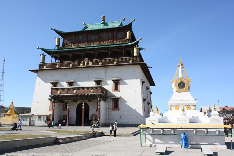 Gandan Monastery, Ulaan Baatar, Mongolia