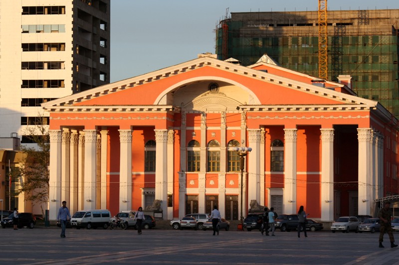 Sukhbaatar Square,  Ulaan Baatar, Mongolia