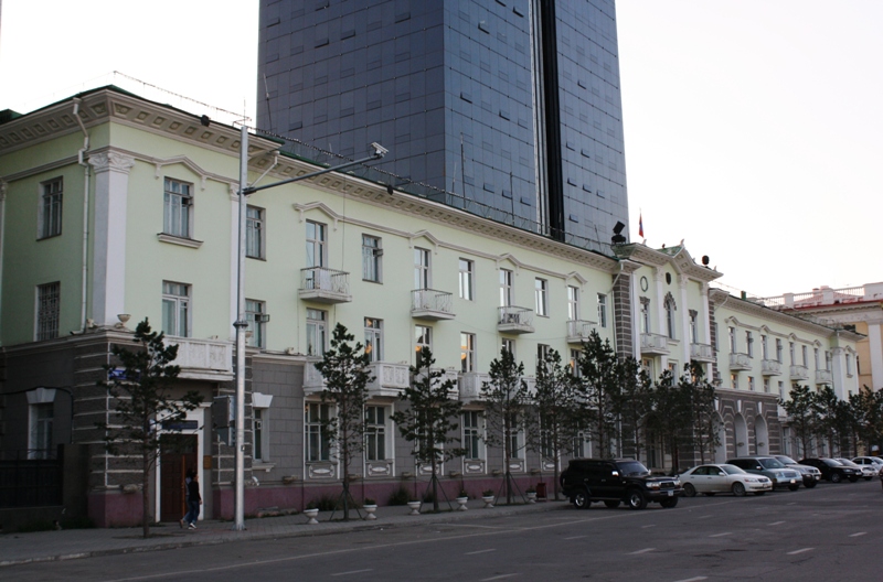 Sukhbaatar Square,  Ulaan Baatar, Mongolia