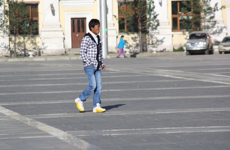 Sukhbaatar Square,  Ulaan Baatar, Mongolia