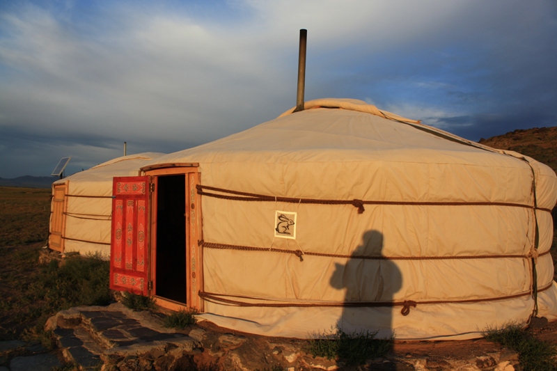 Dawn, Three Camel Lodge, The Gobi, Mongolia