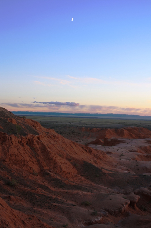 Flaming Cliffs, The Gobi. Mongolia