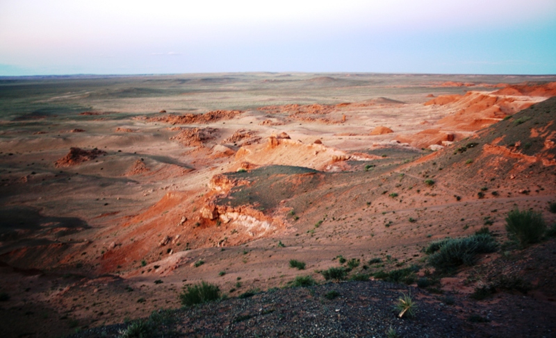 Flaming Cliffs, The Gobi. Mongolia