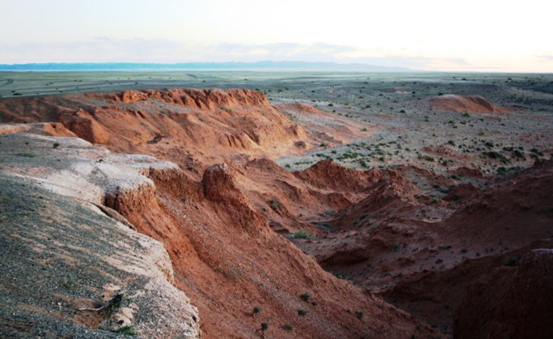 Flaming Cliffs, The Gobi. Mongolia