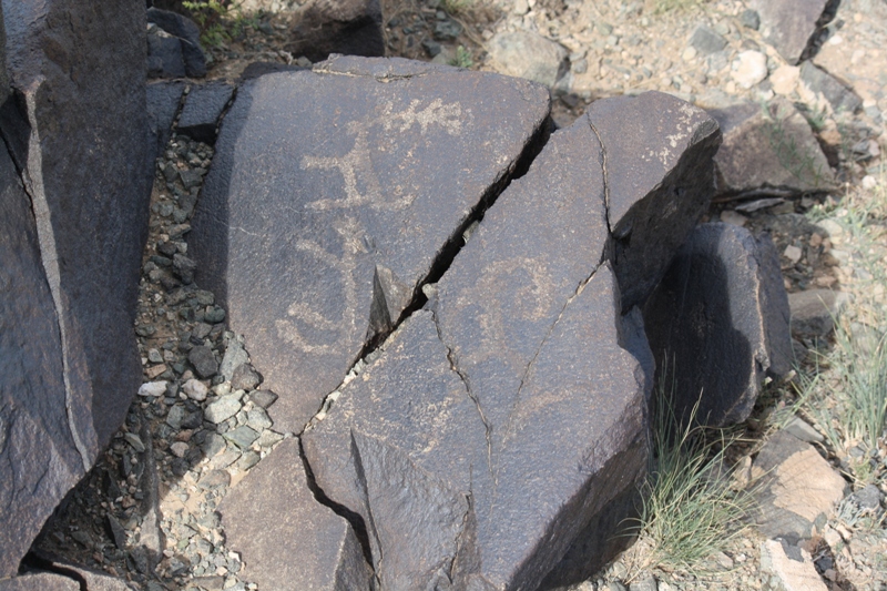 Petroglyphs, The Gobi, Mongolia