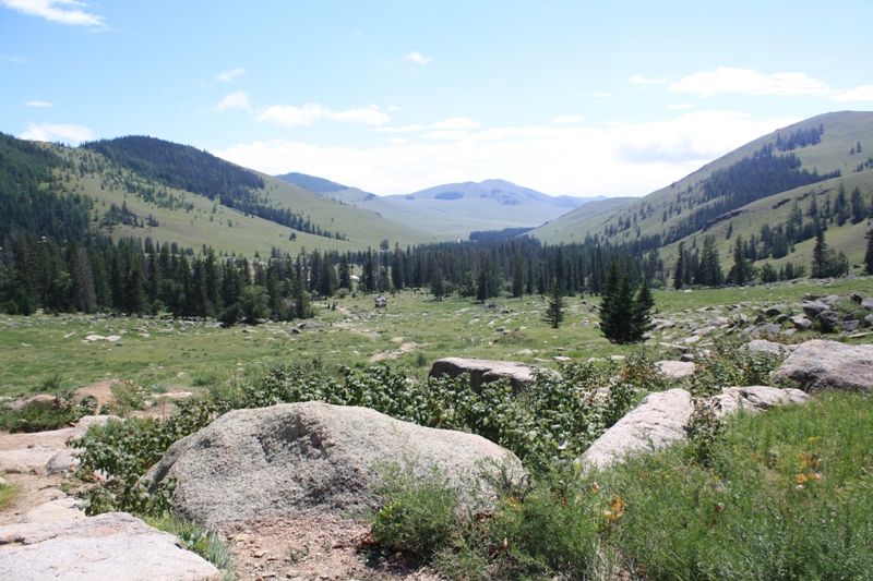 Mandshir Khiid Buddhist Monastery, Central Mongolia 