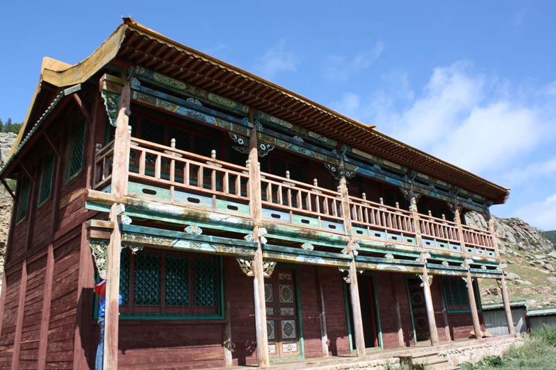 Mandshir Khiid Buddhist Monastery, Central Mongolia 