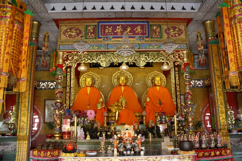 Mongkon Buppharam Chinese Temple, Chanthaburi, Thailand