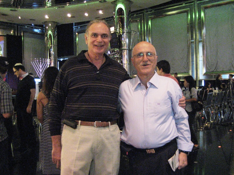 Jan and Harry, Chanukah in Bangkok, 2010