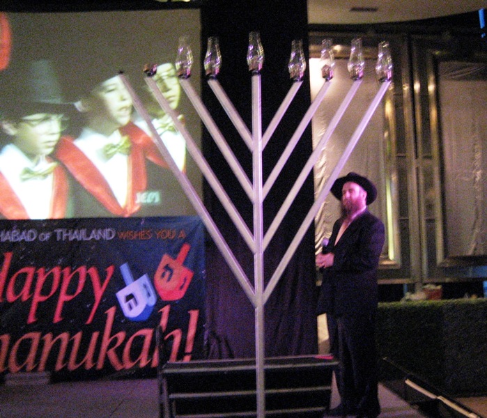 Chanukah in Bangkok, 2010