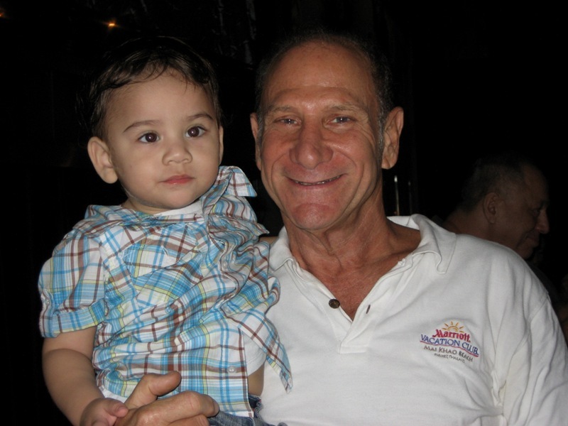 Jeffrey and Dylan, Chanukah in Bangkok, 2010