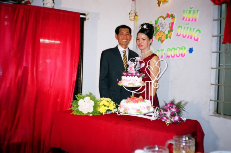 Bride, Groom - Wedding Reception - Bien Hoa, Vietnam