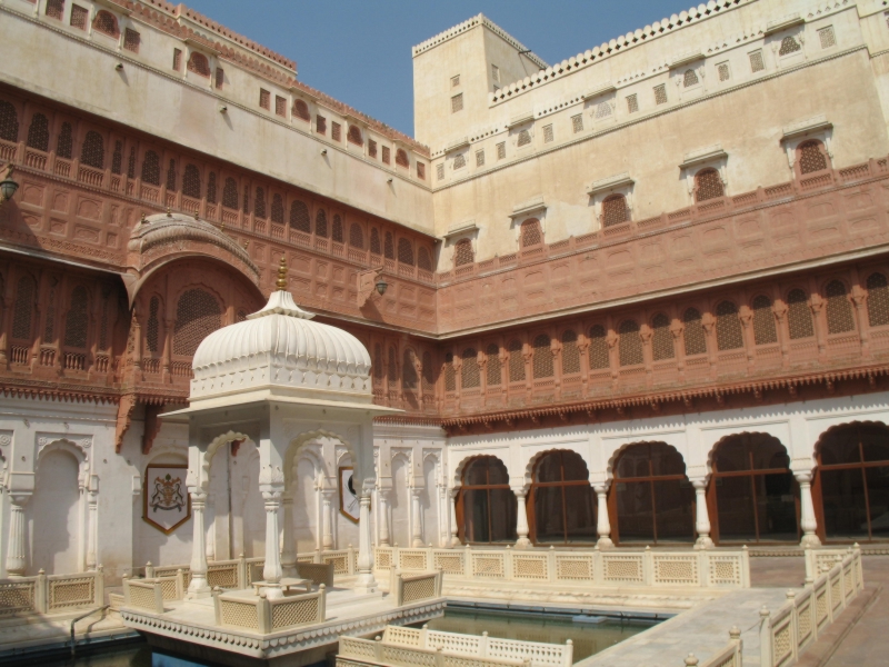  Junagarh Fort. Bikaner, Rajasthan, India 