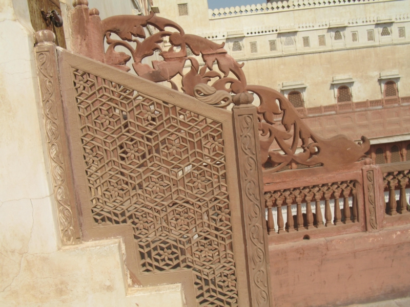  Junagarh Fort. Bikaner, Rajasthan, India 